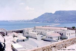 MERS EL KEBIR B VUE INTERIEURE SUR LE FORT 1964